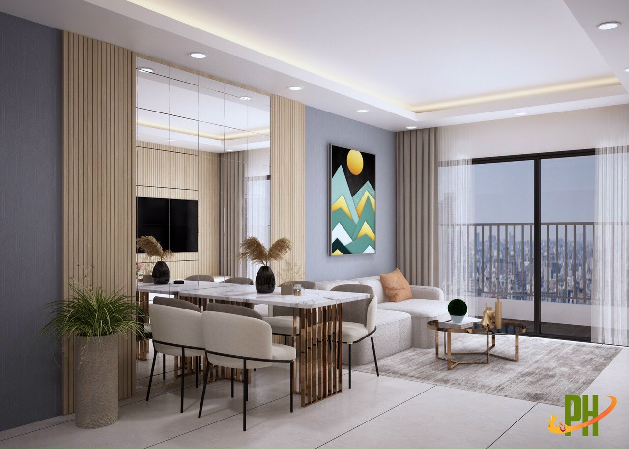 nọi thất phòng khách vinhomes